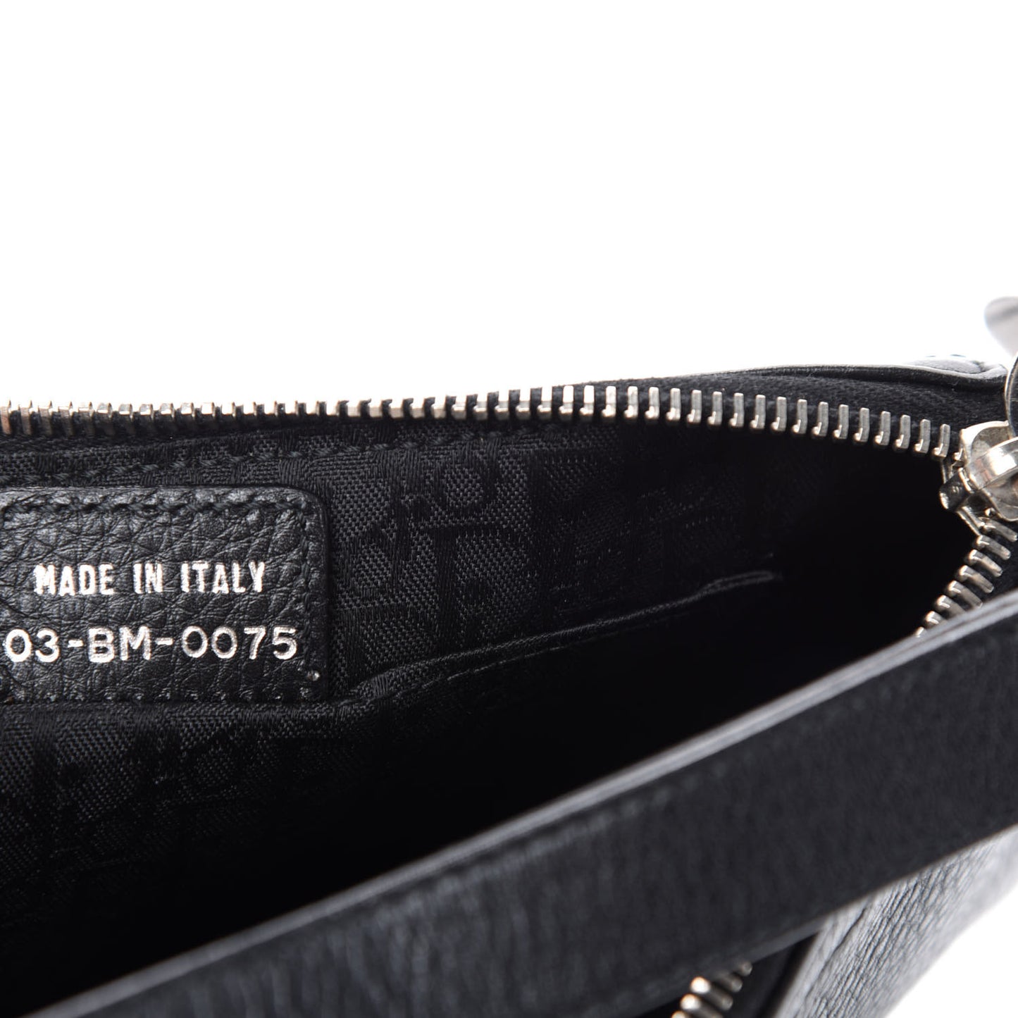 Calfskin Shoulder Bag Black