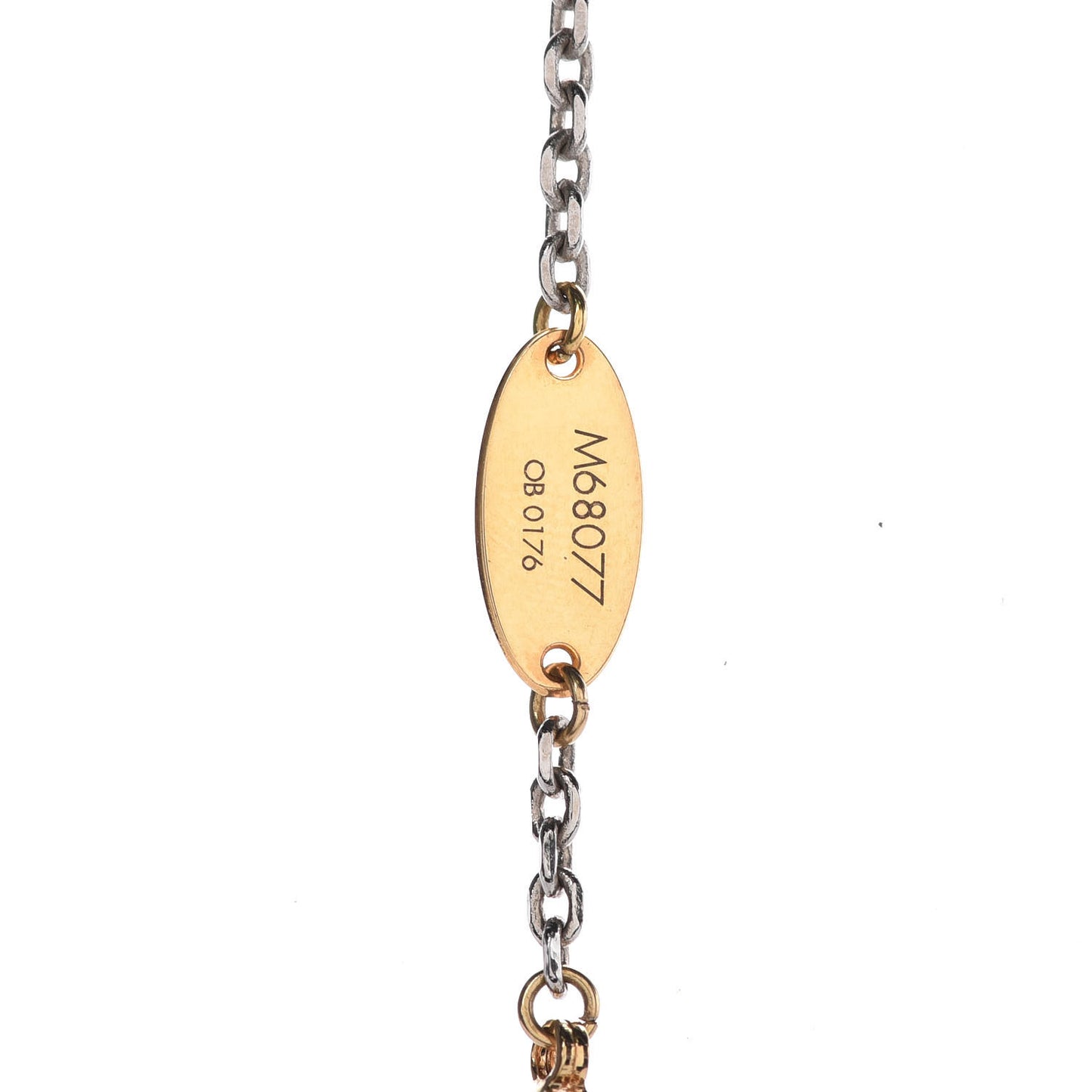 Logomania Bracelet Silver Gold