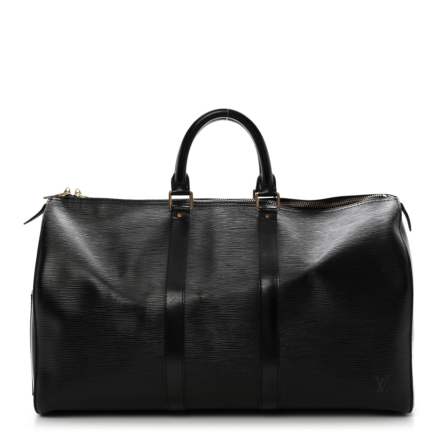 Louis Vuitton Epi Keepall 45 Black 1 of 15
