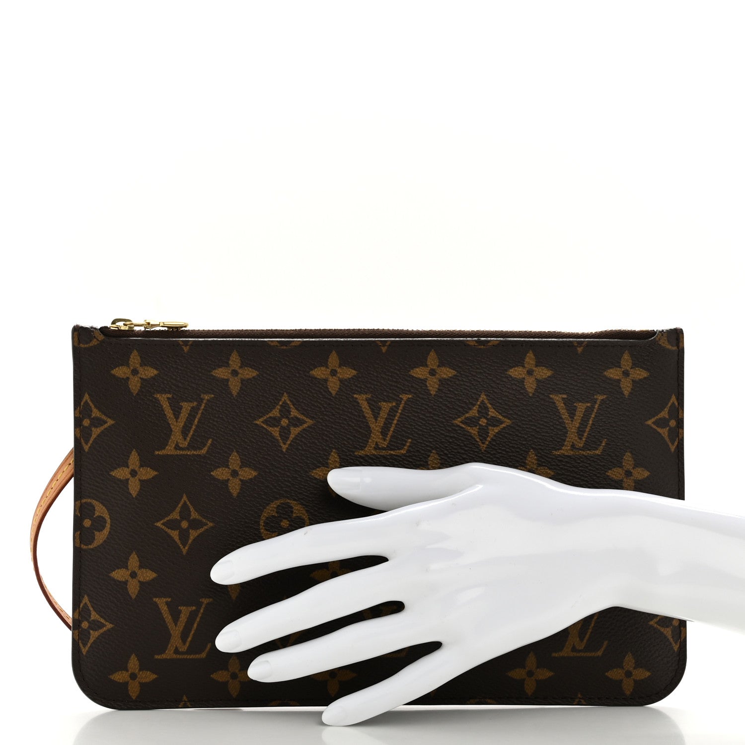 Louis Vuitton Monogram Neverfull MM GM Pochette 2 of 11