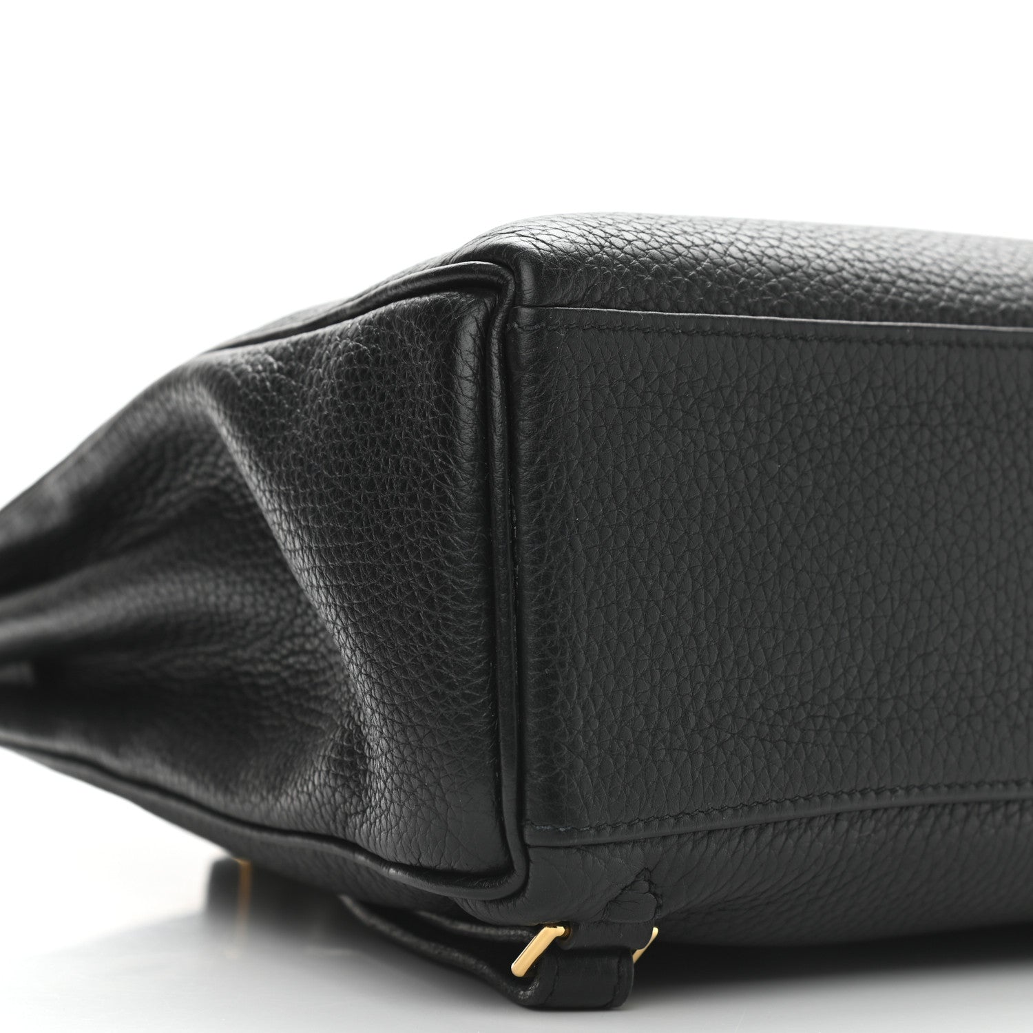 Hermes Taurillon Clemence Kelly Ado Backpack Black 8 of 9