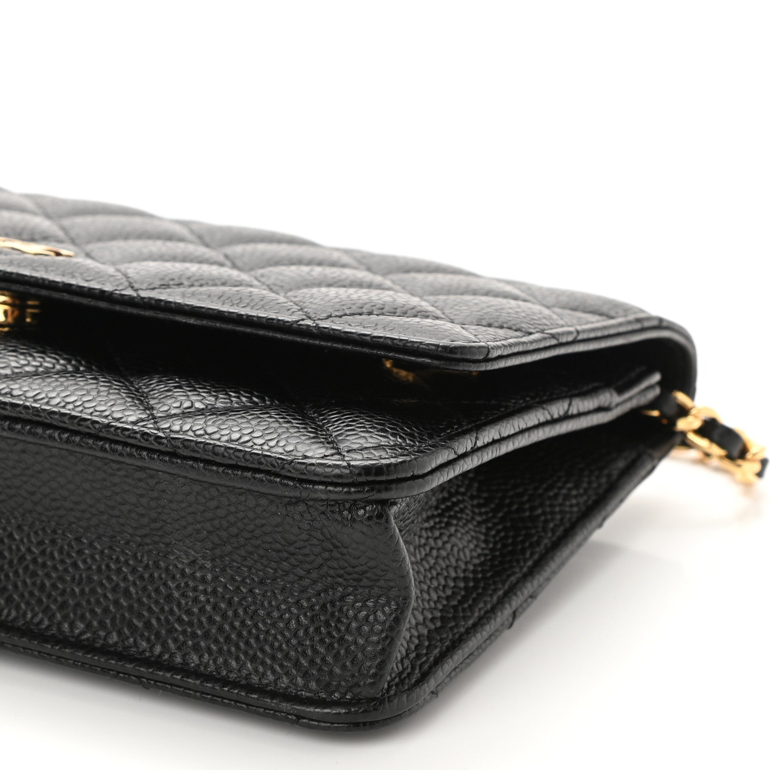 Chanel Caviar Quilted Wallet On Chain WOC Black 11 of 11