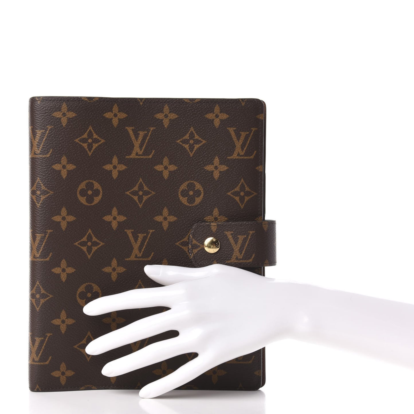 Monogram Large Ring Agenda Cover