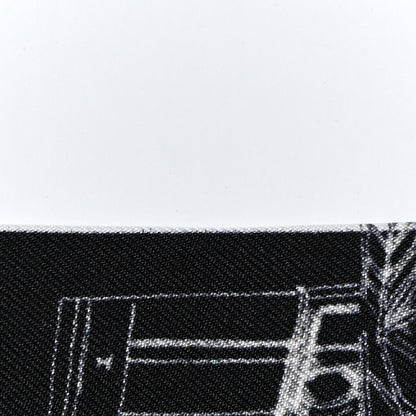 Chanel Silk CC City Slim Bandeau White Black Red 6 of 6