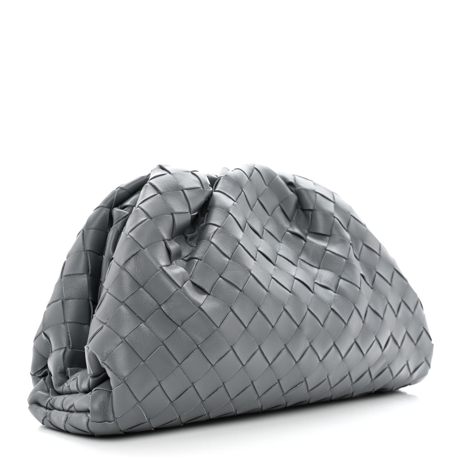 Bottega Veneta Nappa Intrecciato Teen Pouch Thunder 3 of 14