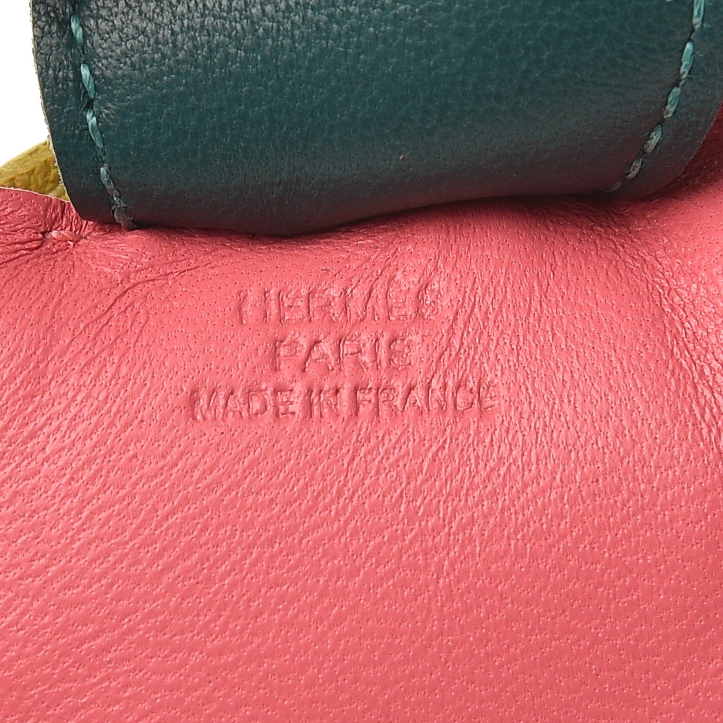 Milo Lambskin Grigri Rodeo Horse Bag Charm MM Rose Azalee Malachite Lime Celeste