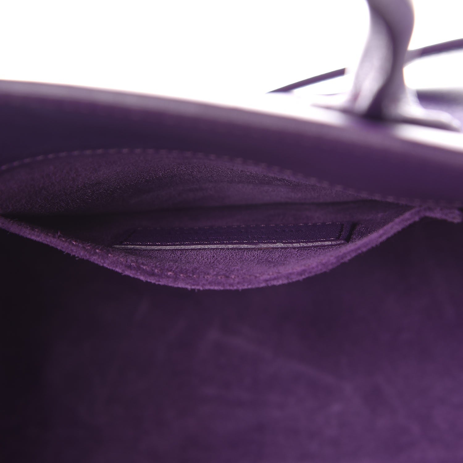 Saint Laurent Calfskin Baby Sac de Jour Purple 9 of 16
