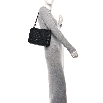 Chanel Aged Calfskin Quilted 2.55 Reissue 226 Flap So Black 2 of 12