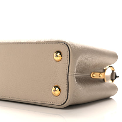 Louis Vuitton Taurillon Capucines BB Galet 9 of 10
