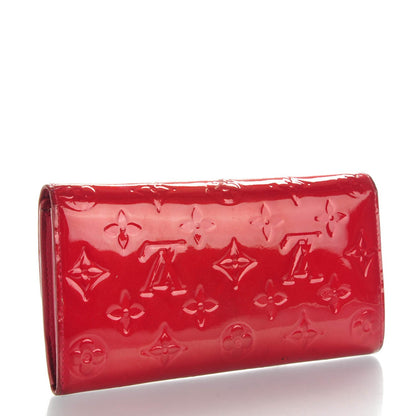 Louis Vuitton Vernis Sarah Wallet Pomme D'Amour 3 of 9