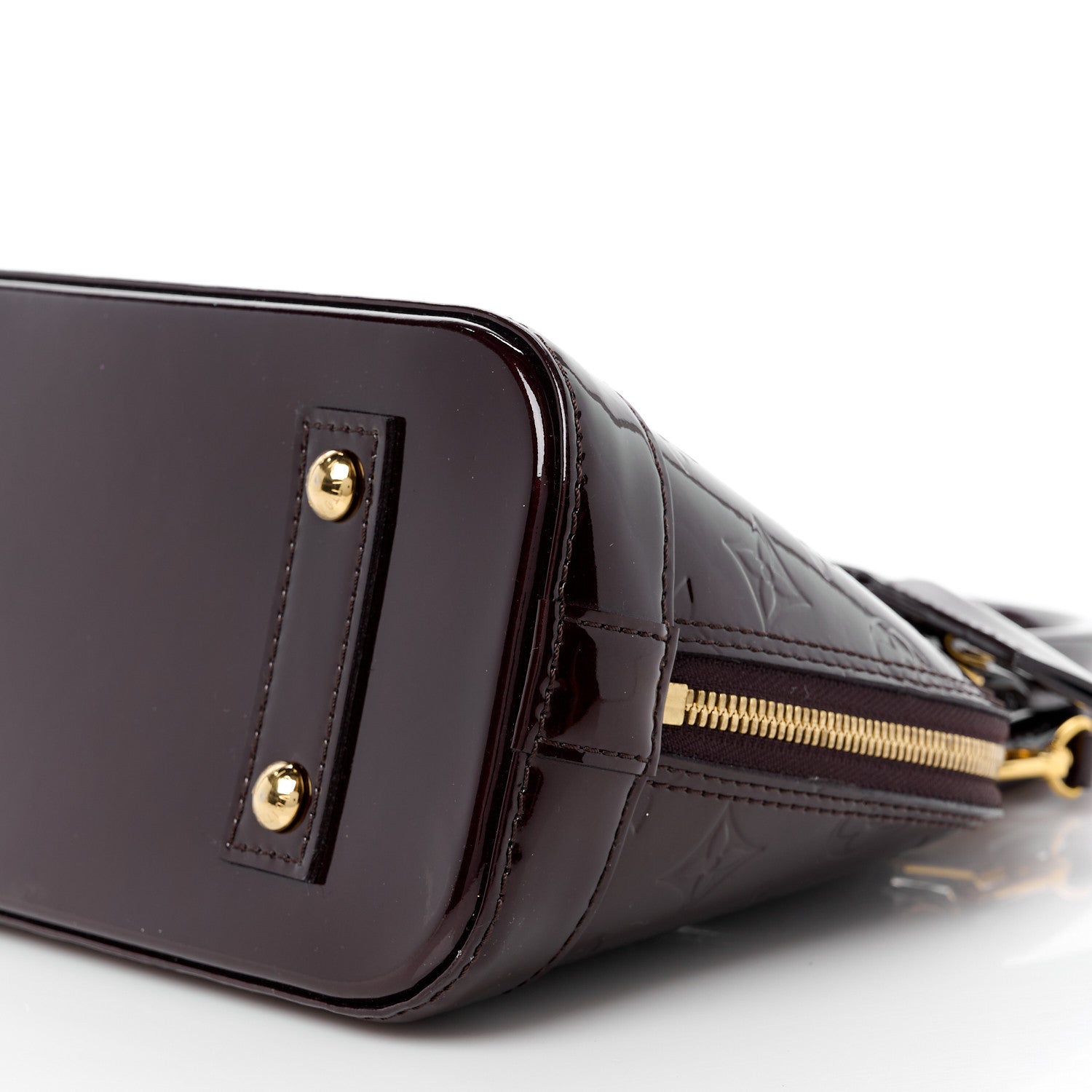 Louis Vuitton Vernis Alma BB Amarante 12 of 12