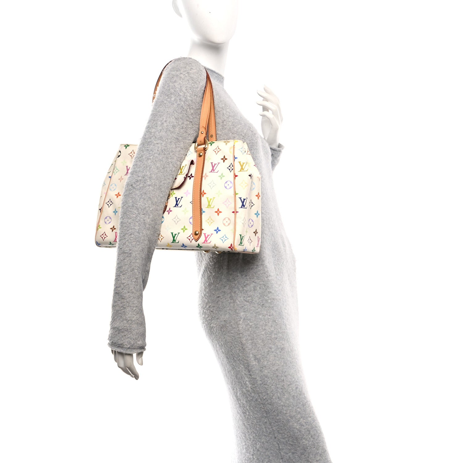 Louis Vuitton Monogram Multicolor Aurelia MM White 1812115