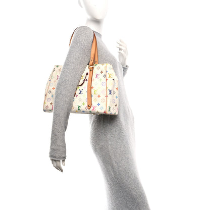 Louis Vuitton Monogram Multicolor Aurelia MM White 2 of 10
