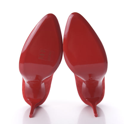 Christian Louboutin Veau Velours Eloise 100 Pumps 40 Loubi 5 of 8