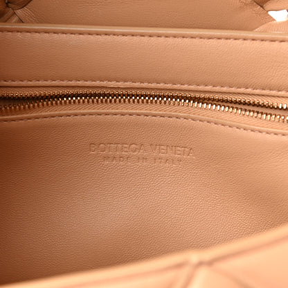 Bottega Veneta Nappa Intreccio Padded Top Handle Shoulder Bag Almond 5 of 17