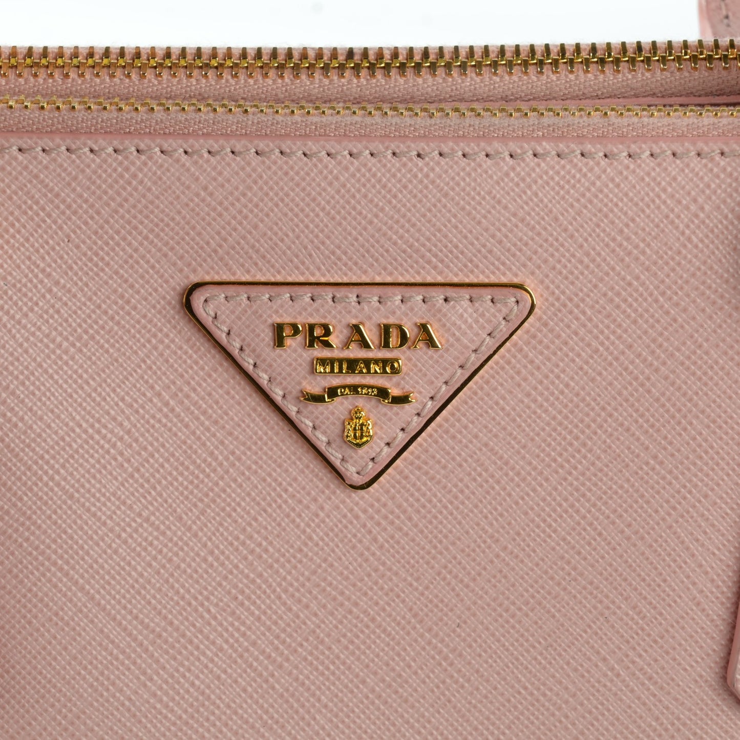 Saffiano Medium Galleria Double Zip Tote Orchidea