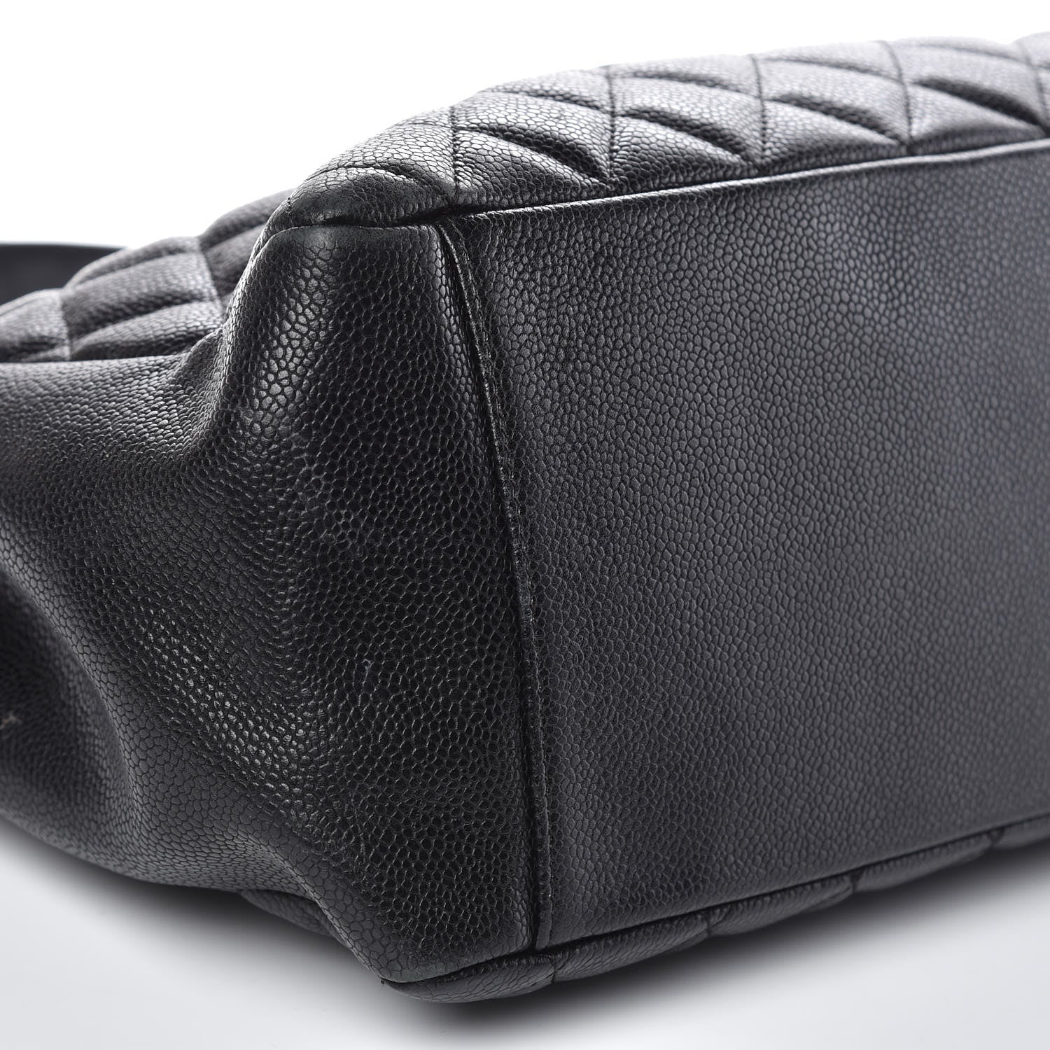 Chanel Caviar Quilted Grand Shopping Tote GST Black 8 of 16