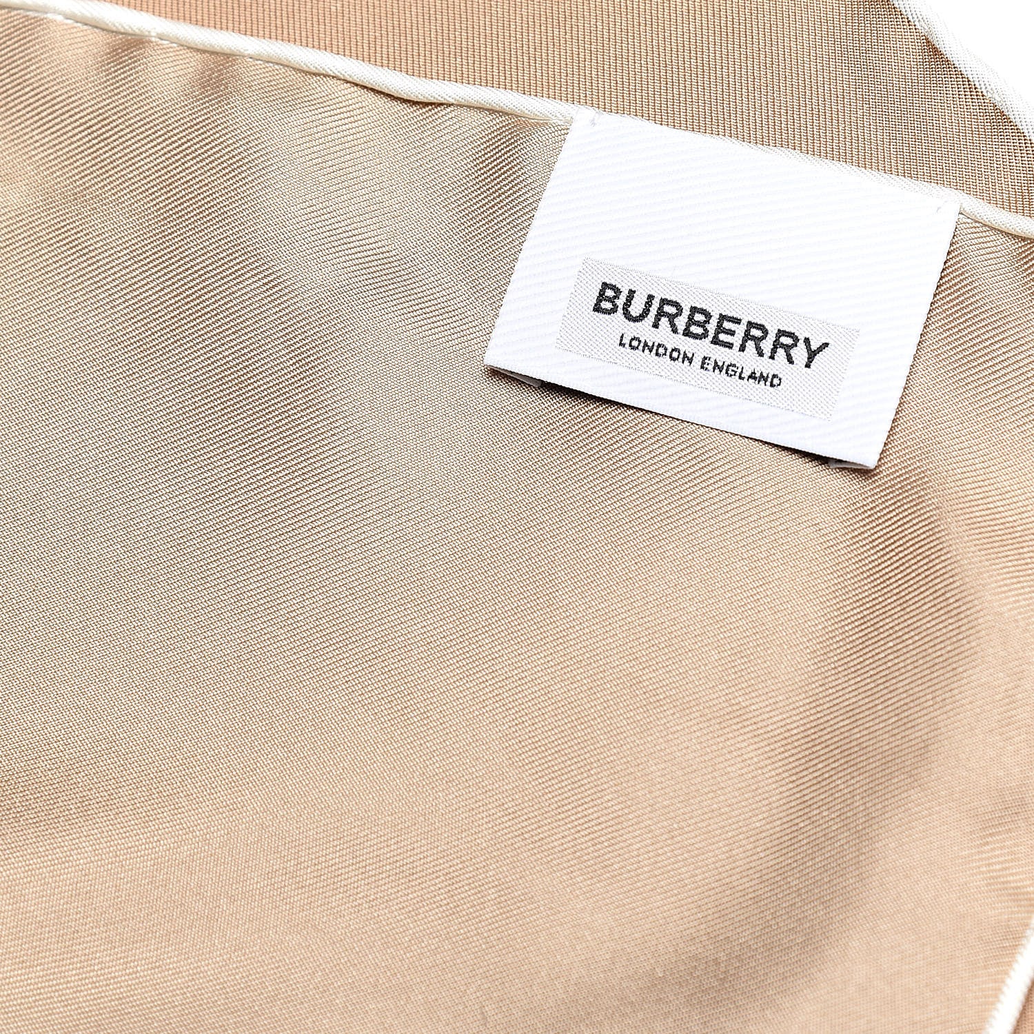 Burberry Silk Horseferry Print Scarf Archive Beige 4 of 4
