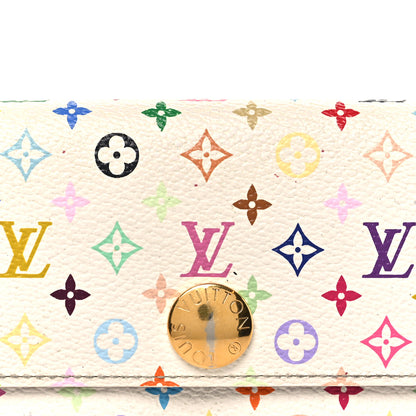 Louis Vuitton Monogram Multicolor Sarah Wallet White Eglantine 7 of 8