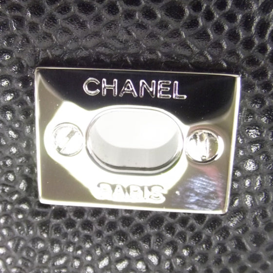 Chanel Caviar Jumbo Single Flap Black 10 of 10