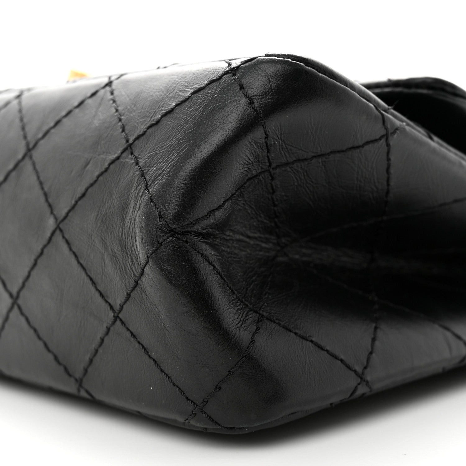 Chanel Aged Calfskin Quilted 2.55 Reissue 226 Flap Black 10 of 11