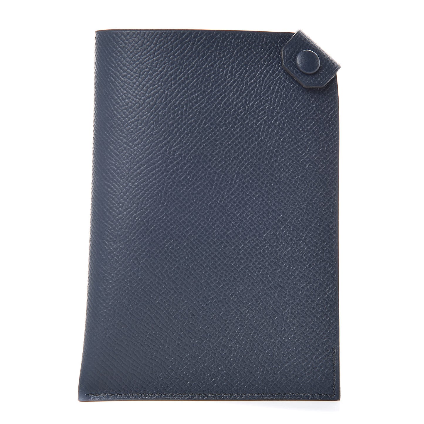 Epsom Tarmac PM Passport Holder Bleu Indigo