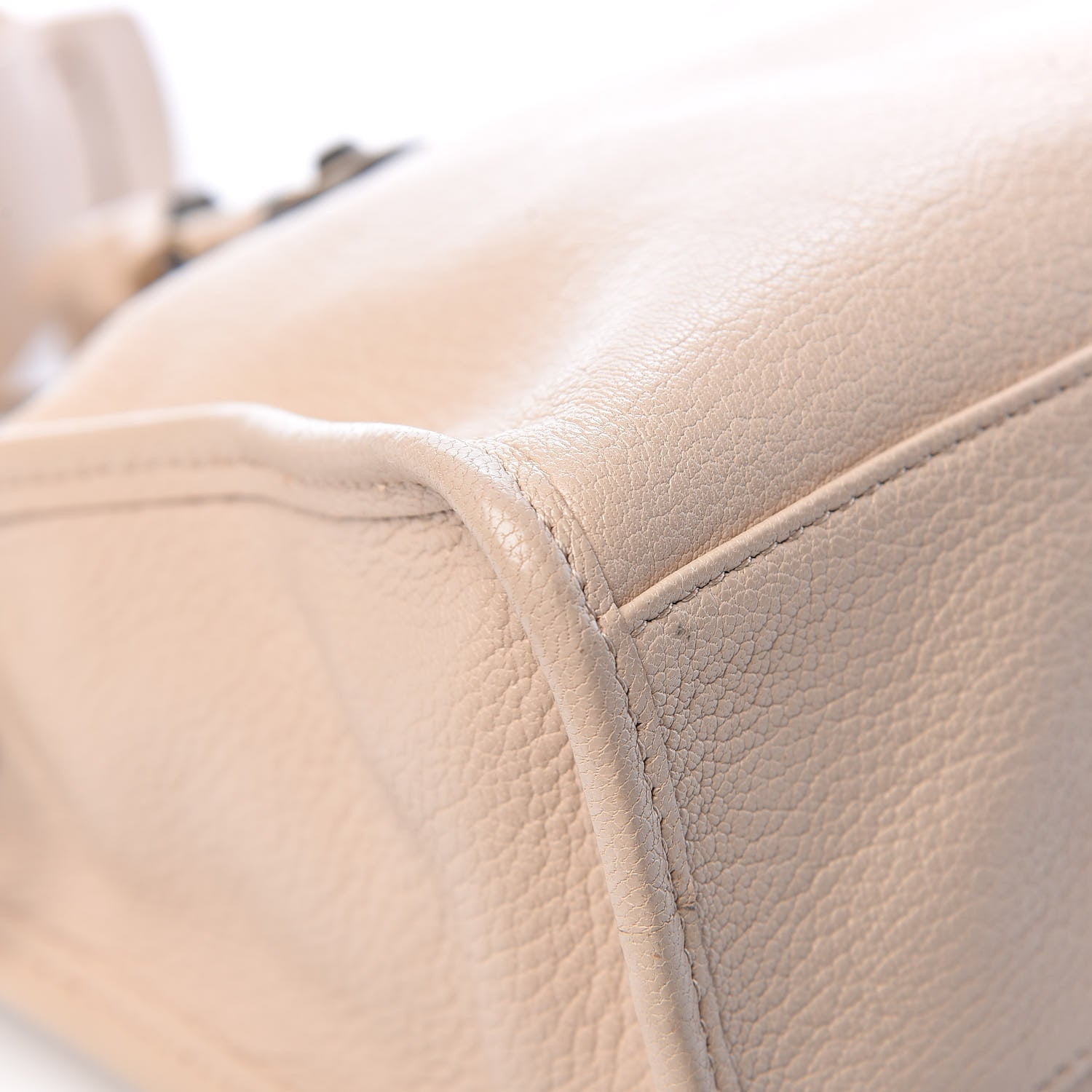 Balenciaga Chevre Classic Hardware Metallic Edge S City Beige Tapioca 14 of 15