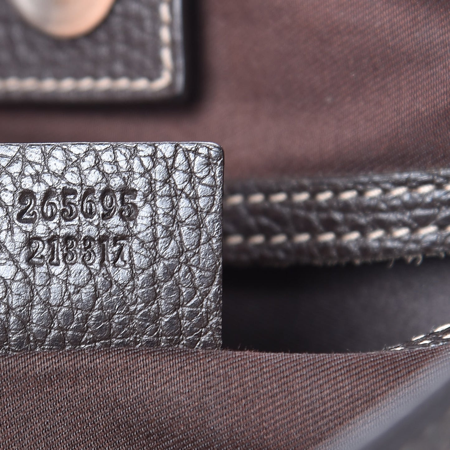Crystal Monogram Medium Joy Tote Beige Ebony Testa di Moro