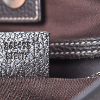 Gucci Crystal Monogram Medium Joy Tote Beige Ebony Testa di Moro 7 of 29