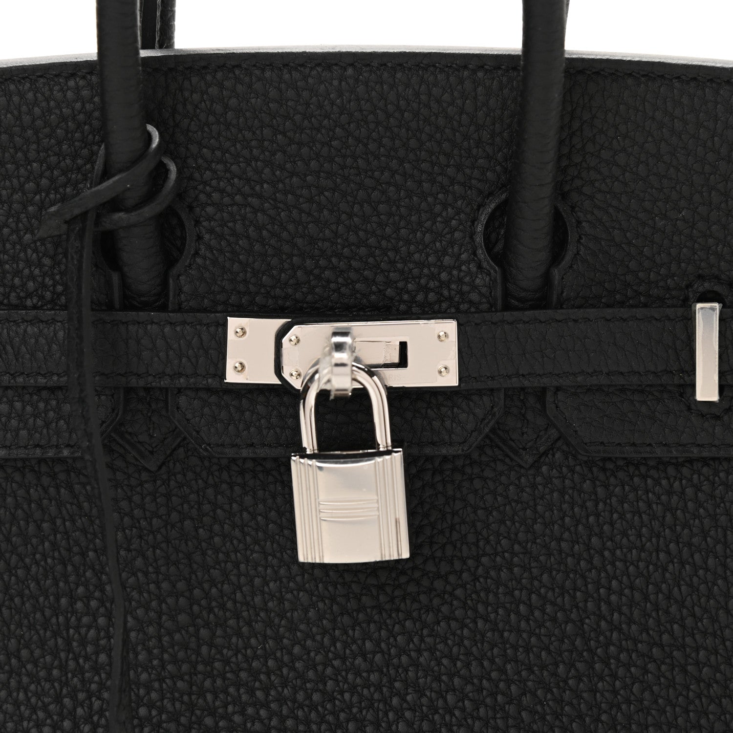 Hermes Togo Birkin 25 Black 8 of 13