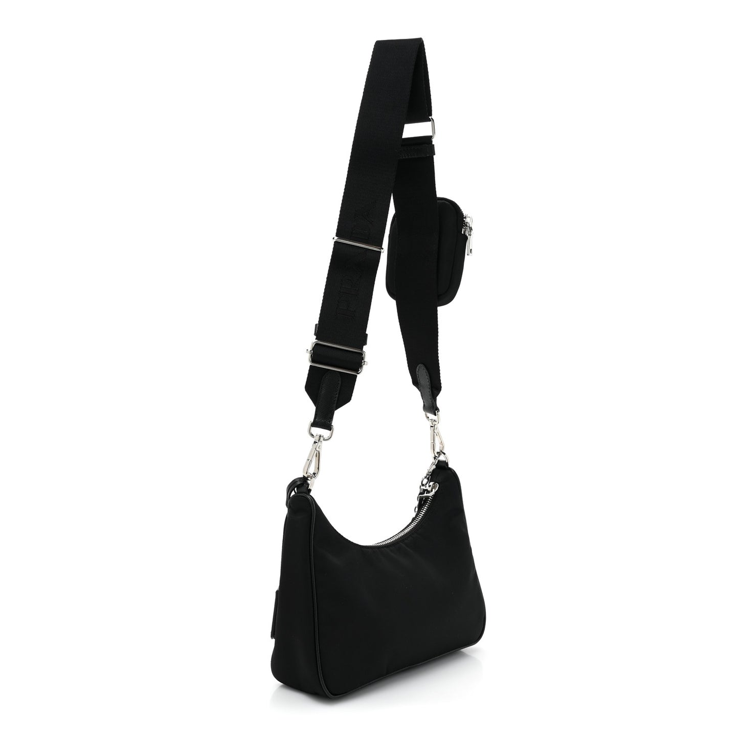 Nylon Re-Edition 2005 Shoulder Bag Black
