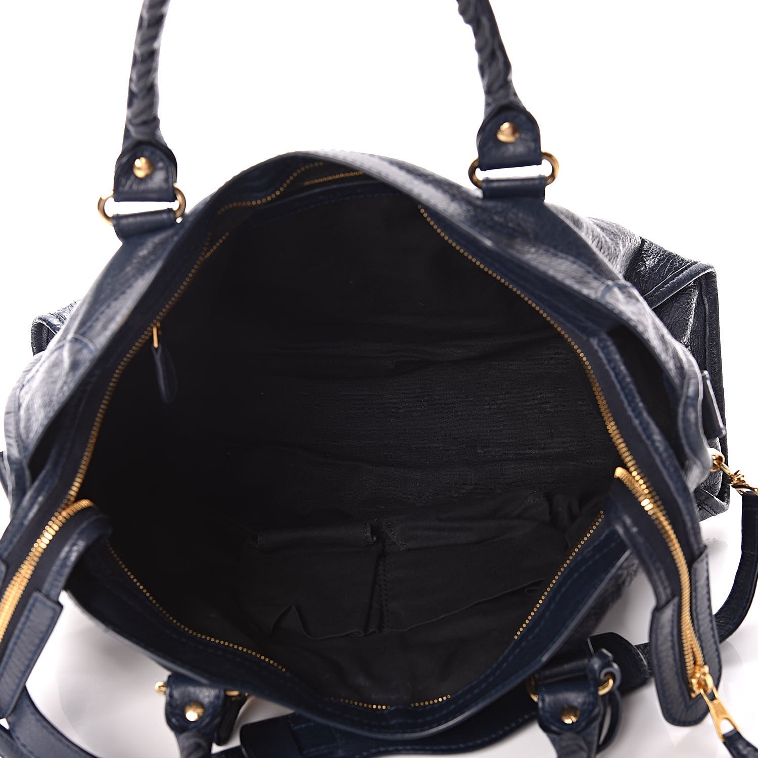 Balenciaga Agneau Giant 12 Gold Hardware City Bleu Obscur 6 of 10