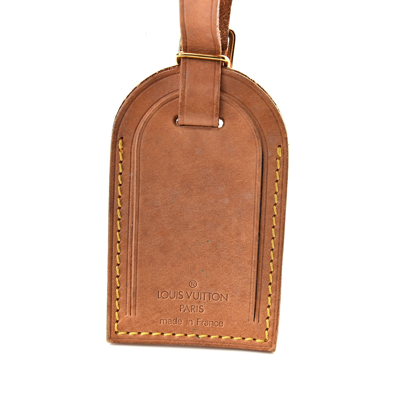 Louis Vuitton Vachetta Luggage Tag 4 of 6