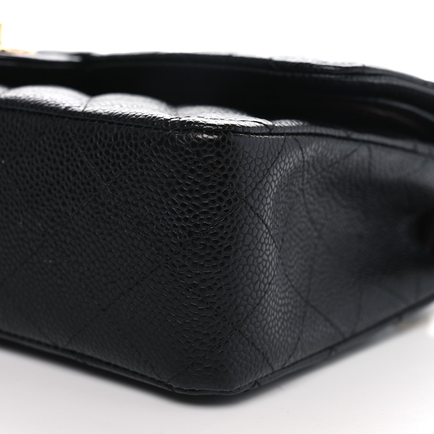 Chanel Caviar Quilted Medium Double Flap Black 9 of 11