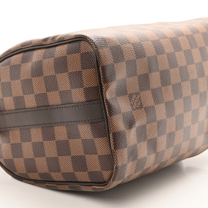 Louis Vuitton Damier Ebene Speedy Bandouliere 25 8 of 10
