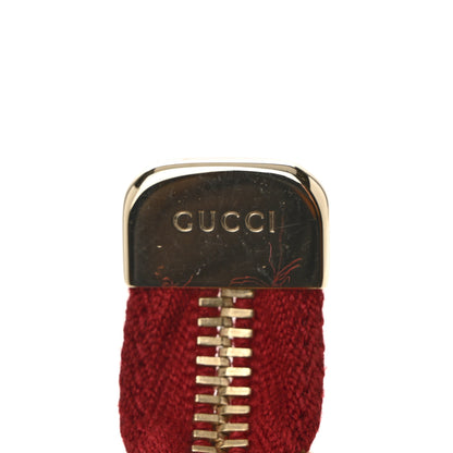 Gucci GG Plus Monogram Tattoo Heart Boat Pochette Off White Red 12 of 13