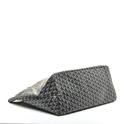 Goyard Goyardine Saint Louis Claire Voie GM Black Blue 4 of 8