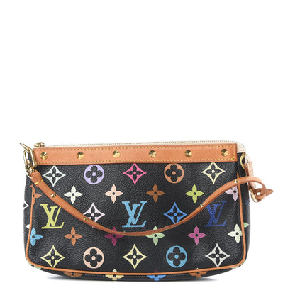 Louis Vuitton Monogram Multicolor Pochette Accessories Black 1 of 7