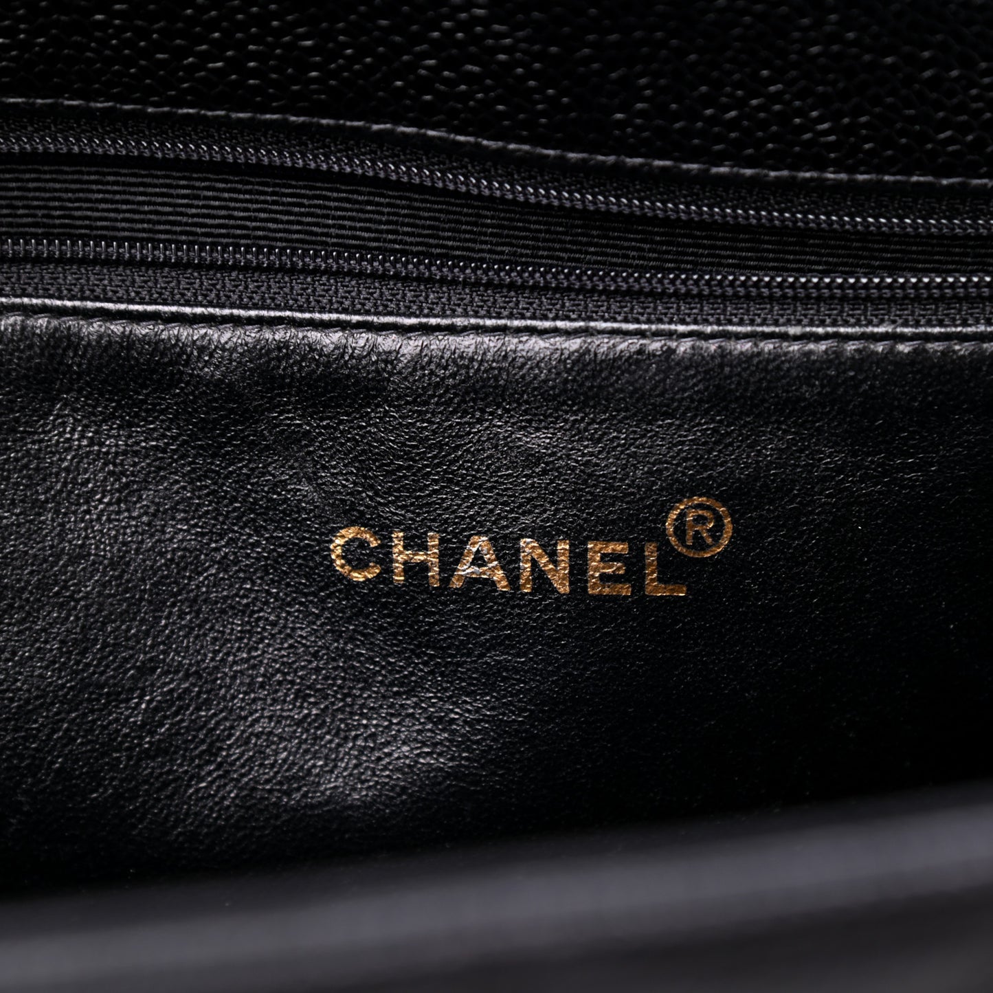 Caviar Quilted Grand Timeless Tote GTT Black