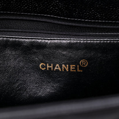 Chanel Caviar Quilted Grand Timeless Tote GTT Black 6 of 11