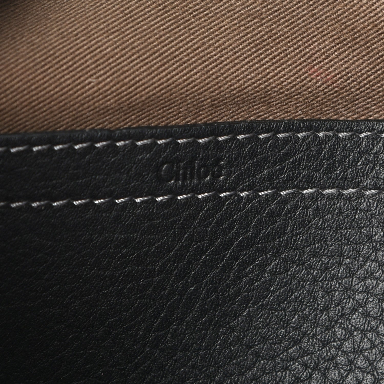 Chloe Calfskin Medium Marcie Round Crossbody Bag Black 6 of 11