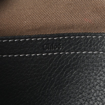 Chloe Calfskin Medium Marcie Round Crossbody Bag Black 6 of 11