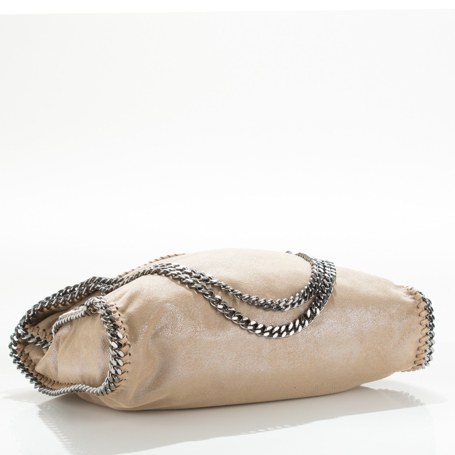 Stella McCartney Shaggy Deer Small Falabella Tote Taupe 12 of 16
