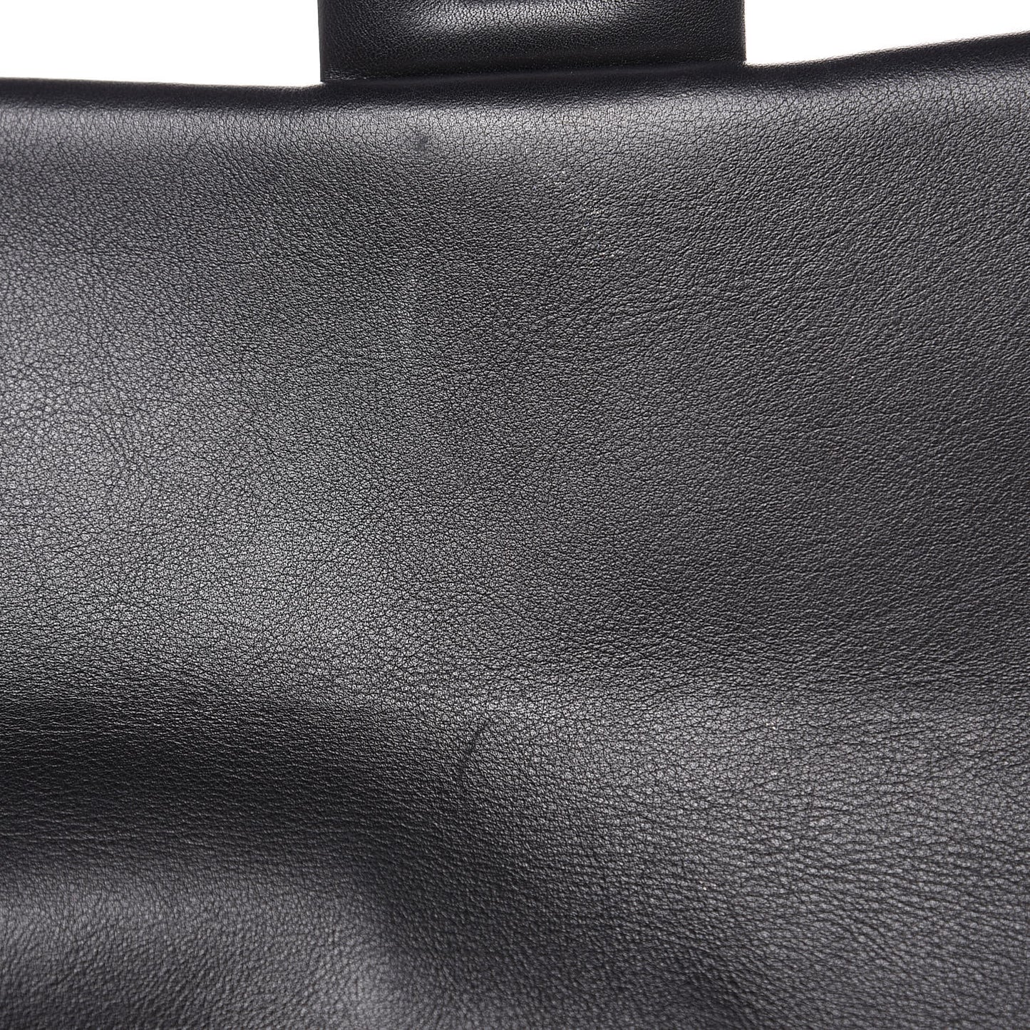 Calfskin Quilted Large Rock My Shoulder Flap Black