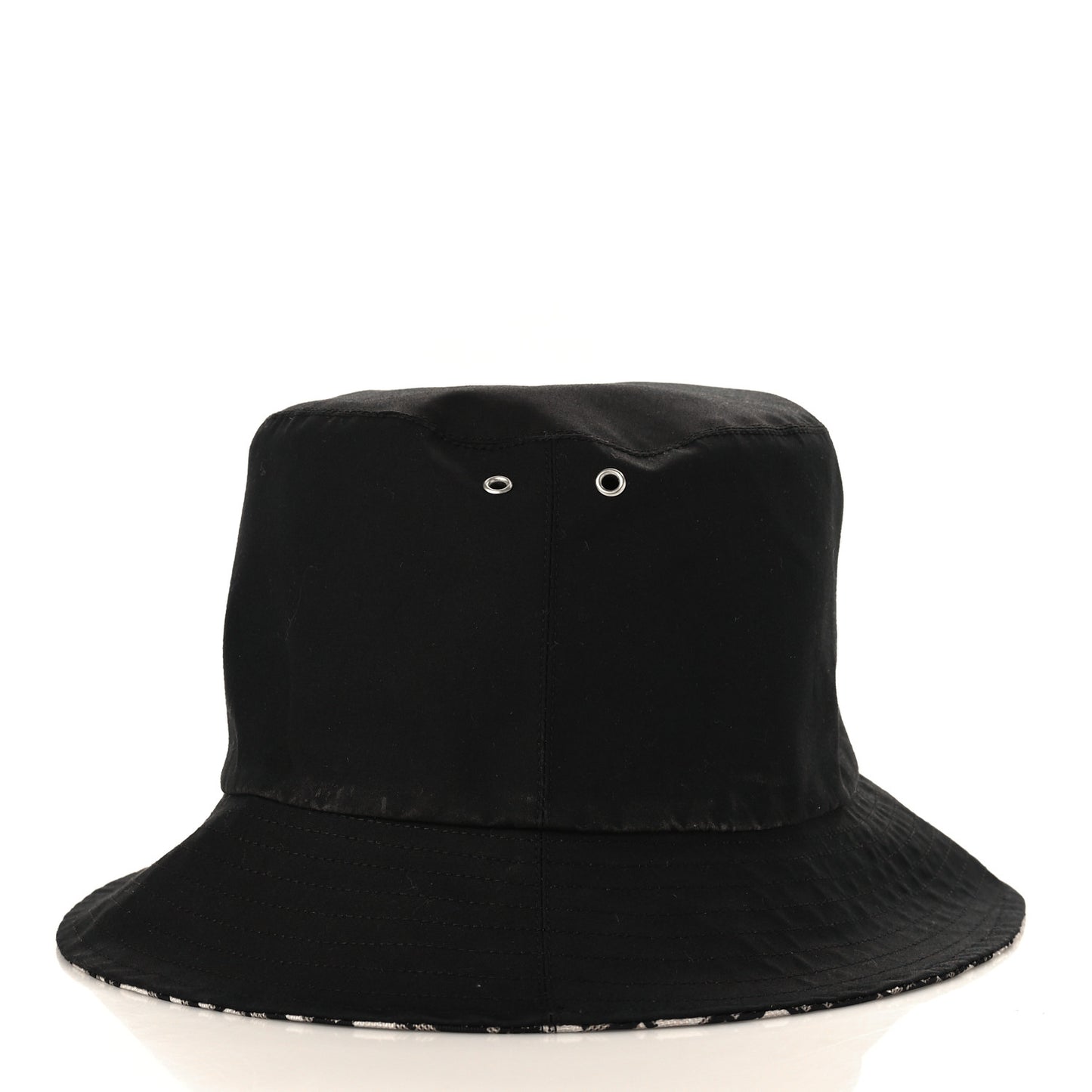 Oblique Reversible Teddy-D Brim Bucket Hat 58 Black