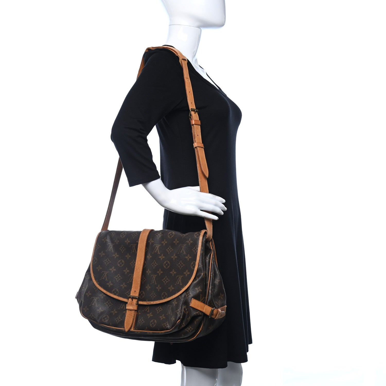 Louis Vuitton Monogram Saumur 35 2 of 10