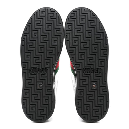 Gucci Crystal GG Monogram Web Womens New Ace Sneakers 37 Black 5 of 9
