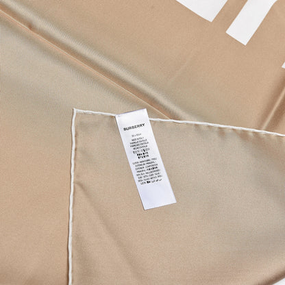 Burberry Silk Horseferry Print Scarf Archive Beige 4 of 5