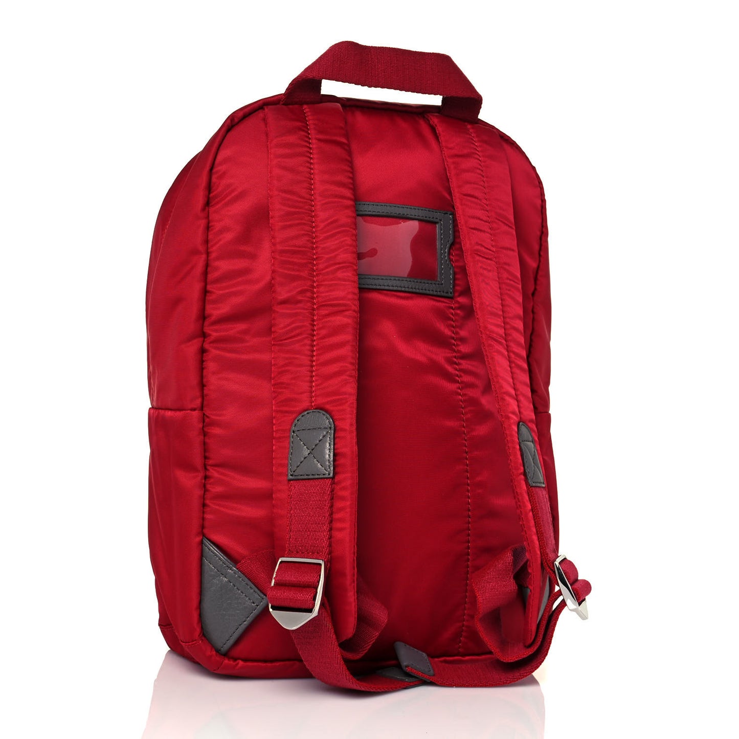 Nylon Backpack Red