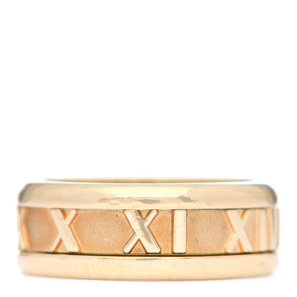 Tiffany 18K Yellow Gold 7mm Atlas Band Ring 52 6 1 of 4